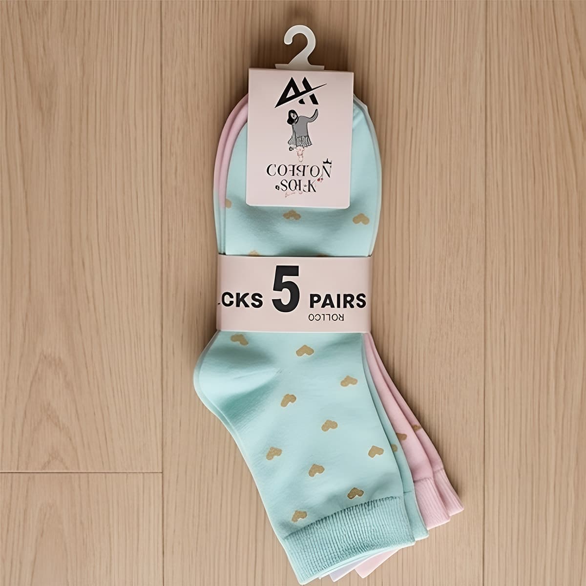 Ladies Socks 5 Piece
