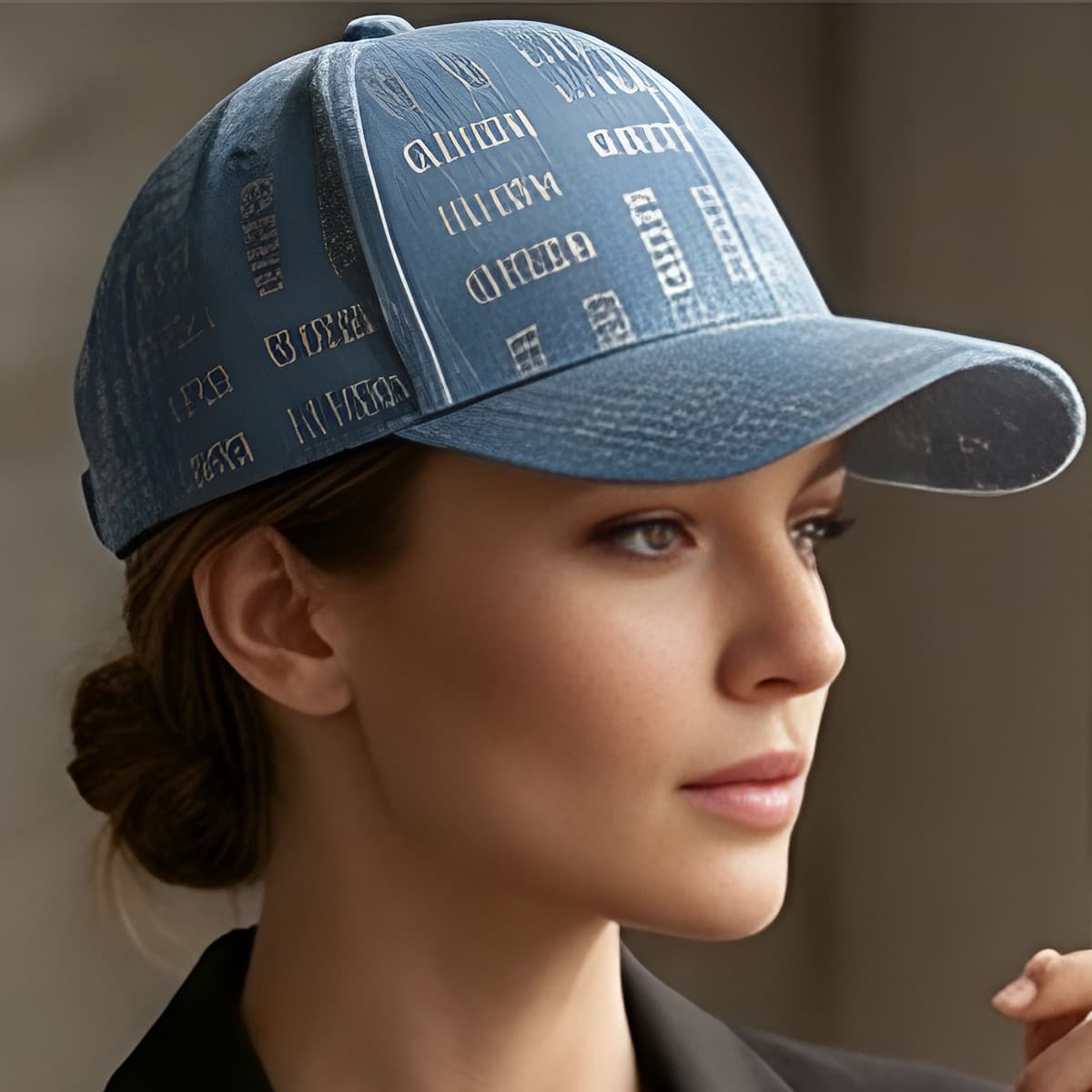 Ladies Printed Cap