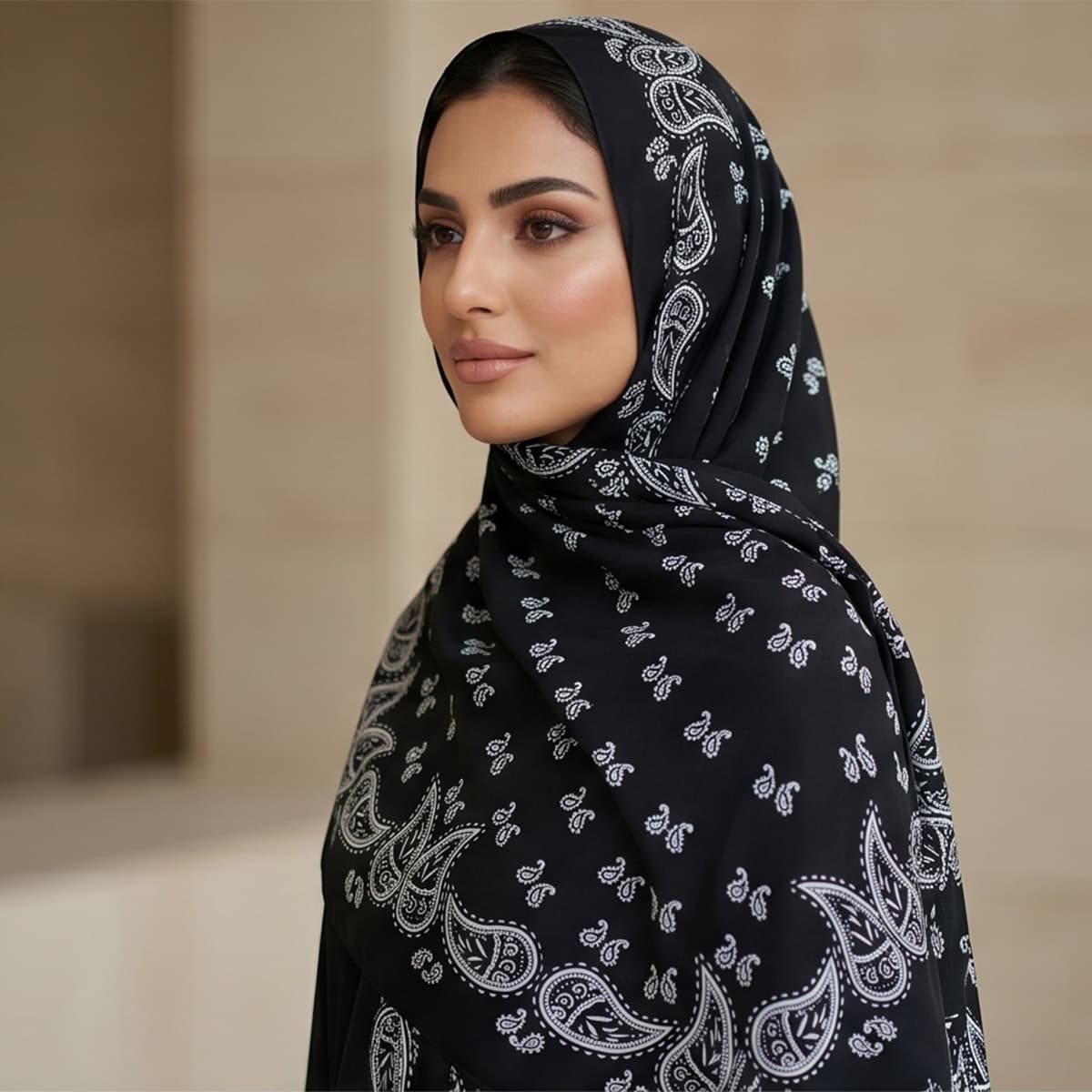 Ladies Scarf 70x70cm