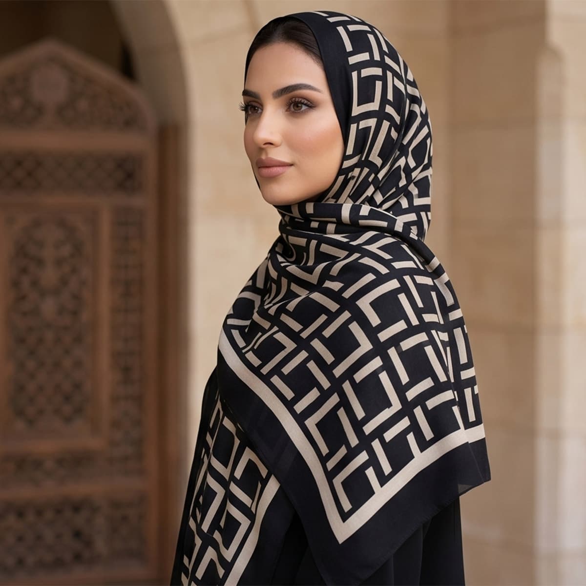 Ladies Scarf 70x70cm