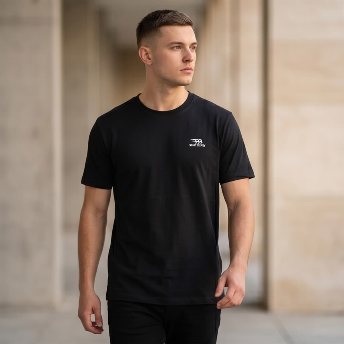 Men Sports T-Shirt Short Sleeve