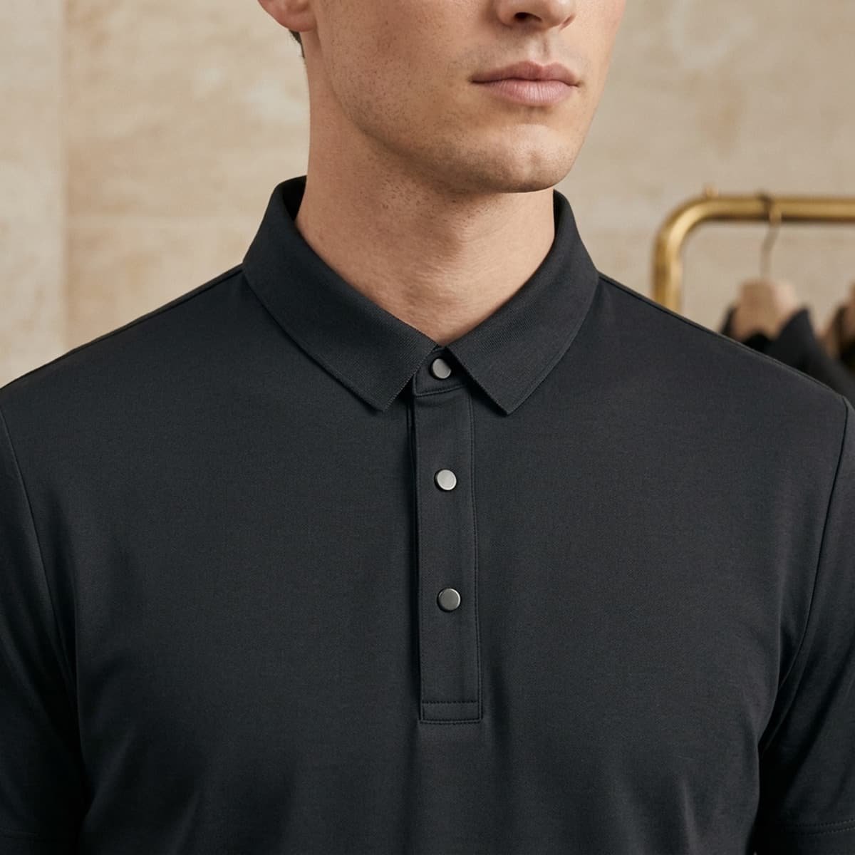 Men Polo T-Shirt Short Sleeve