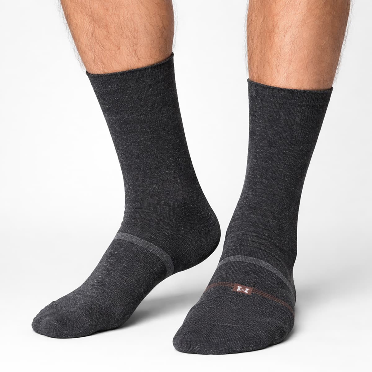 Mens Plain Socks Pack 5 Piece