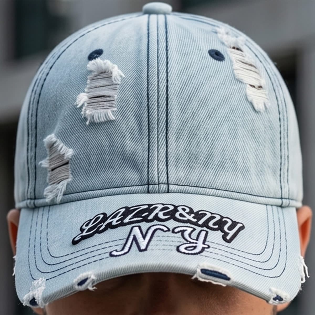 Men Jeans Cap