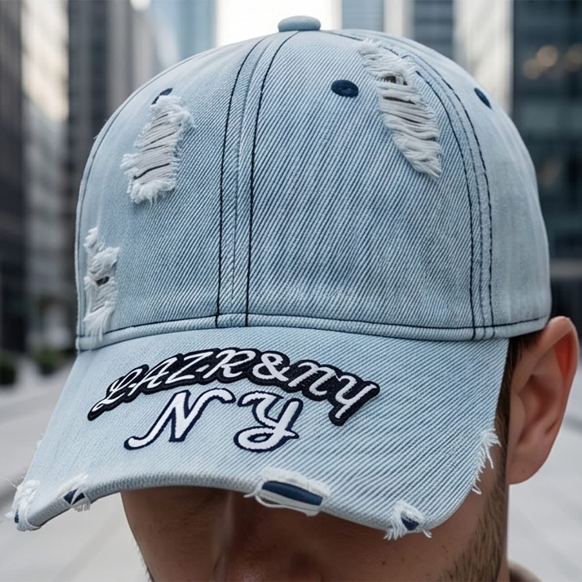 Men Jeans Cap