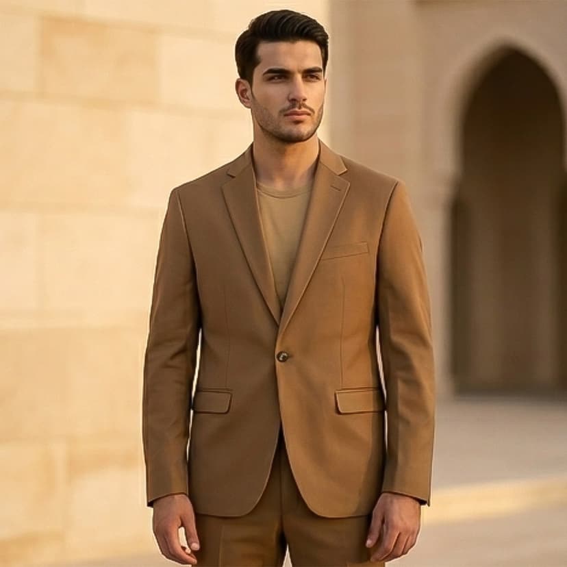 Men Plain Blazer