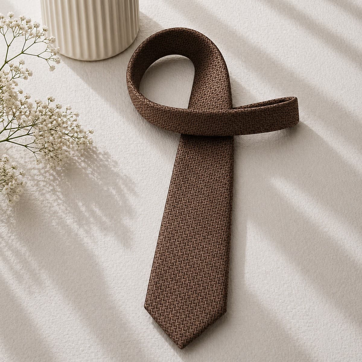 Men Slim Fit Tie 7cm 