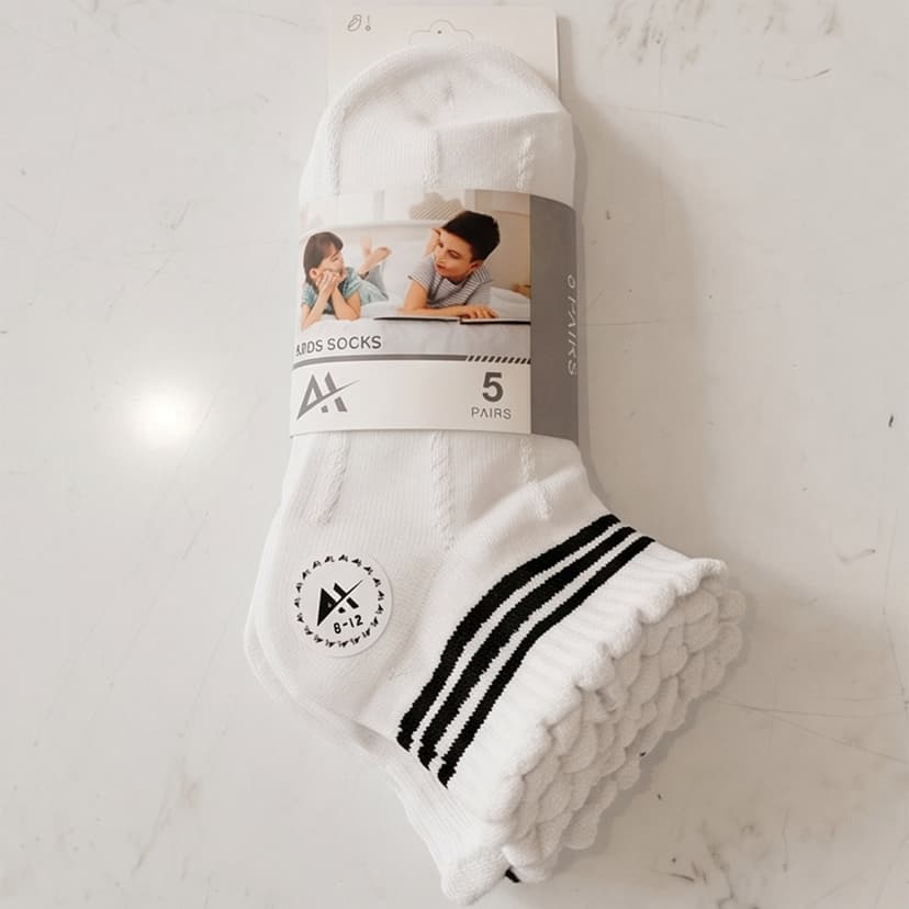 Girls Long Socks Set 5 Piece