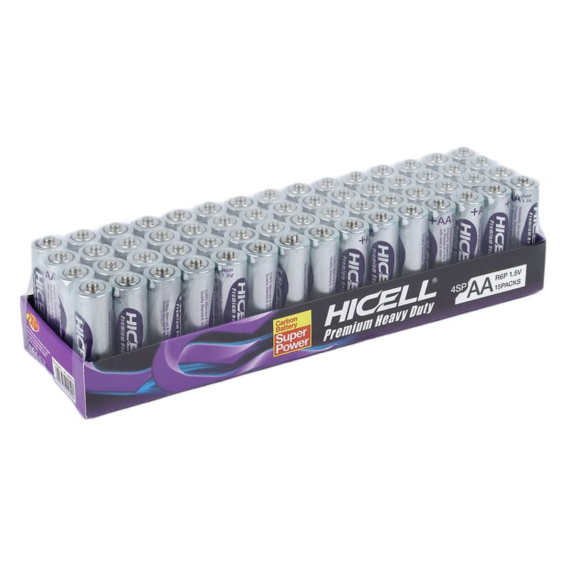 Hicell AA Battery Pack 60 Piece