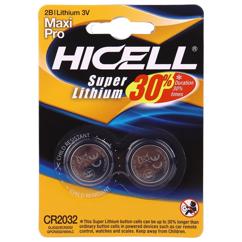 Hicell Button Battery CR2032