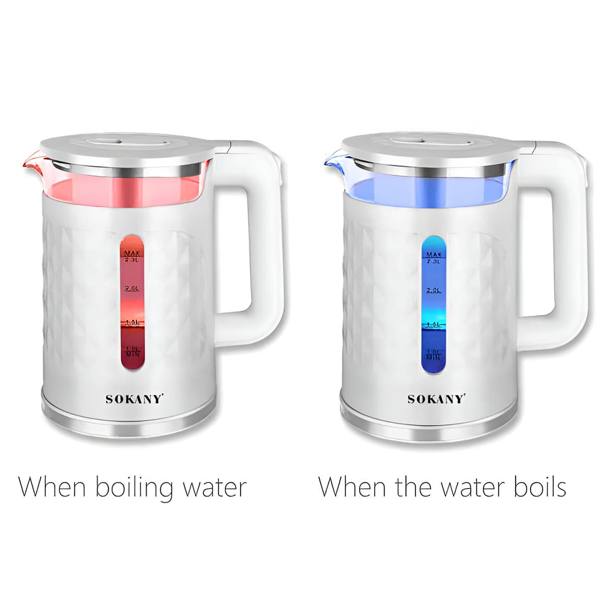 Sokany Electric Kettle 2.3L - SK1028