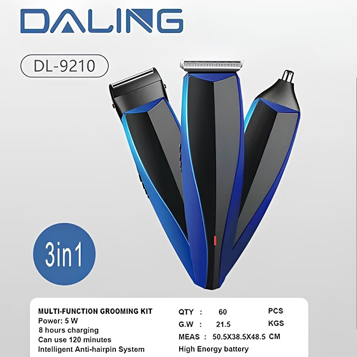 Daling Multifunctional Grooming Kit - 9210