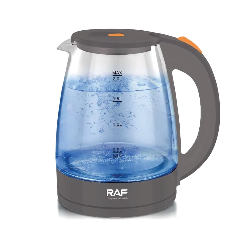 RAF Glass Kettle 2.0L