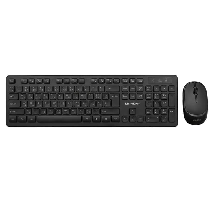 LINMONY Wireless Keyboard and Mouse Set