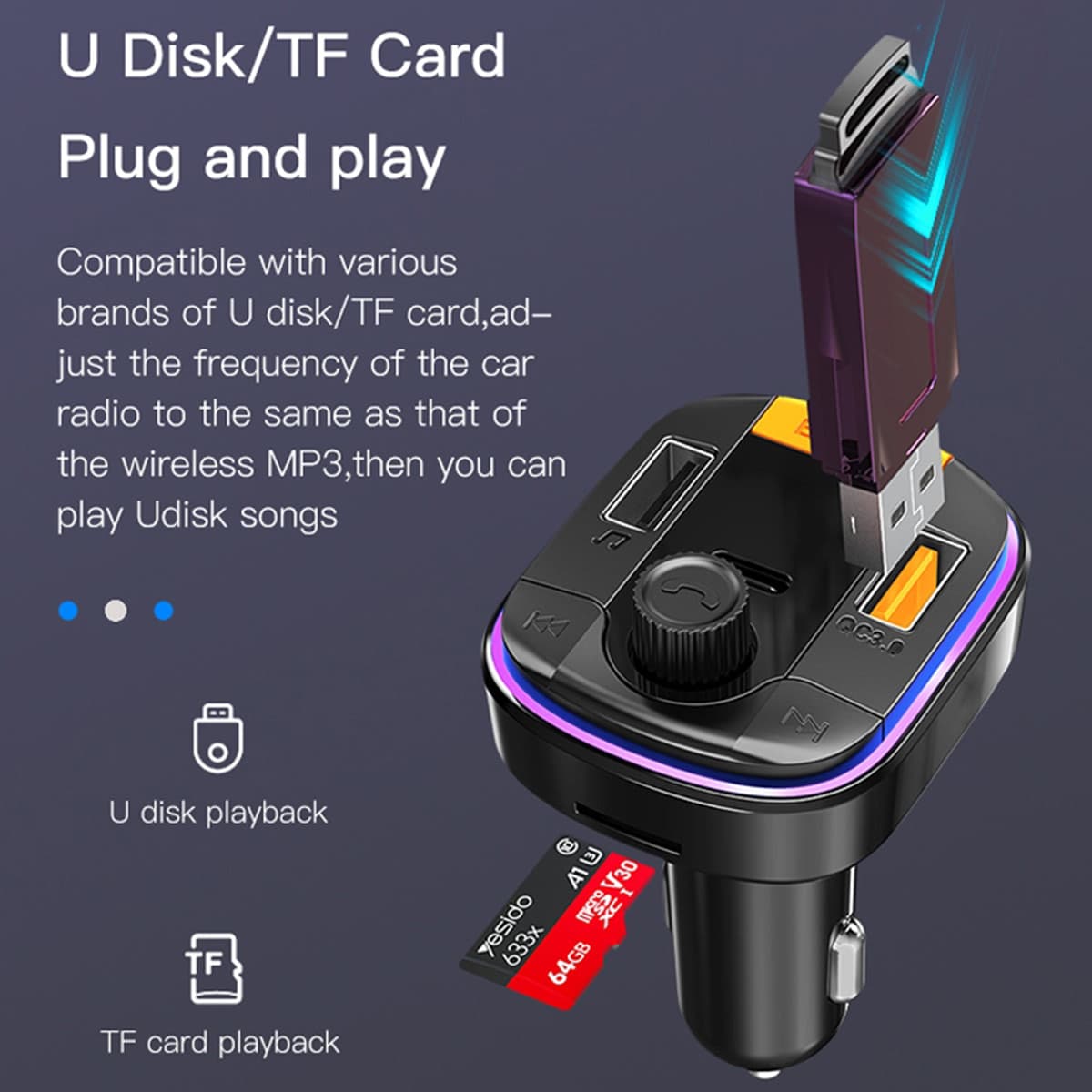 Yesido Car Fm Transmitter