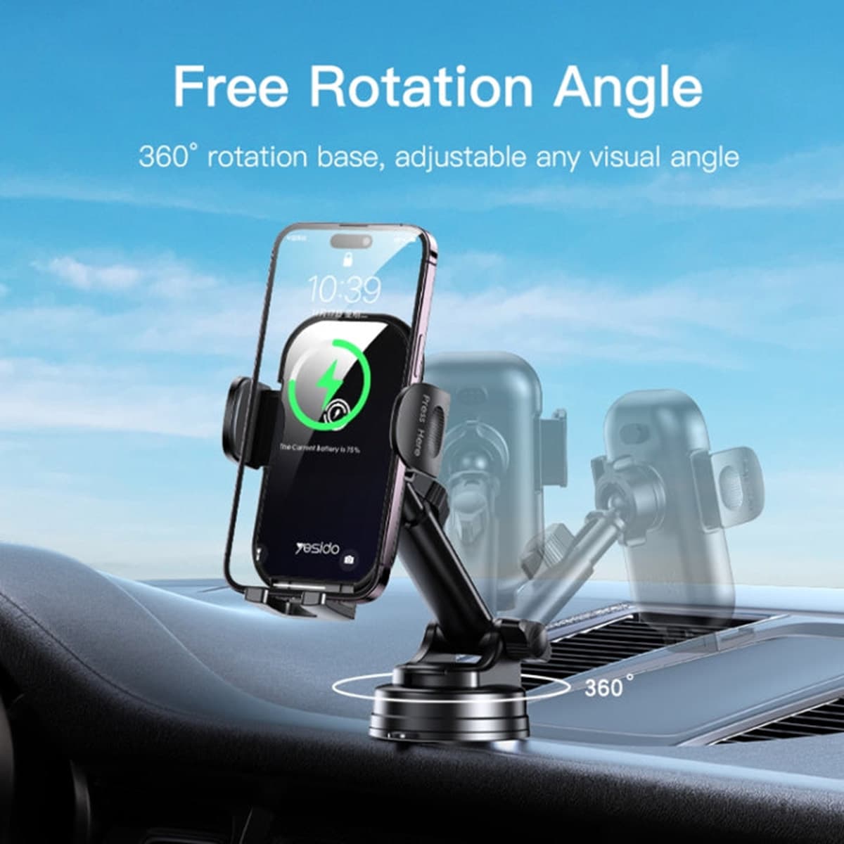 Yesido Mobile Holder For Car