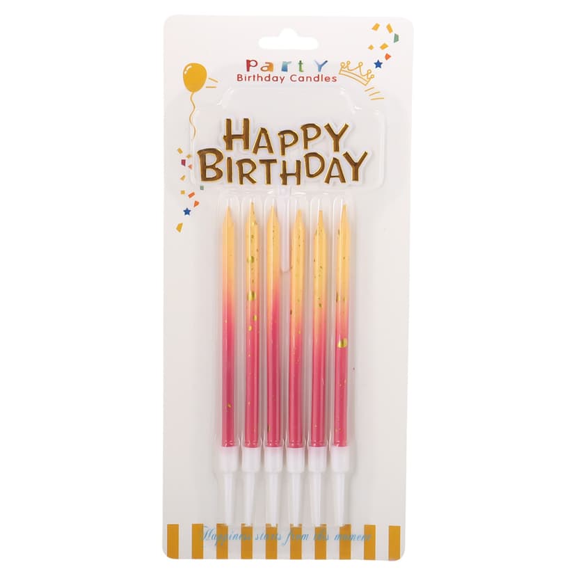 Birthday Candles 6 Piece