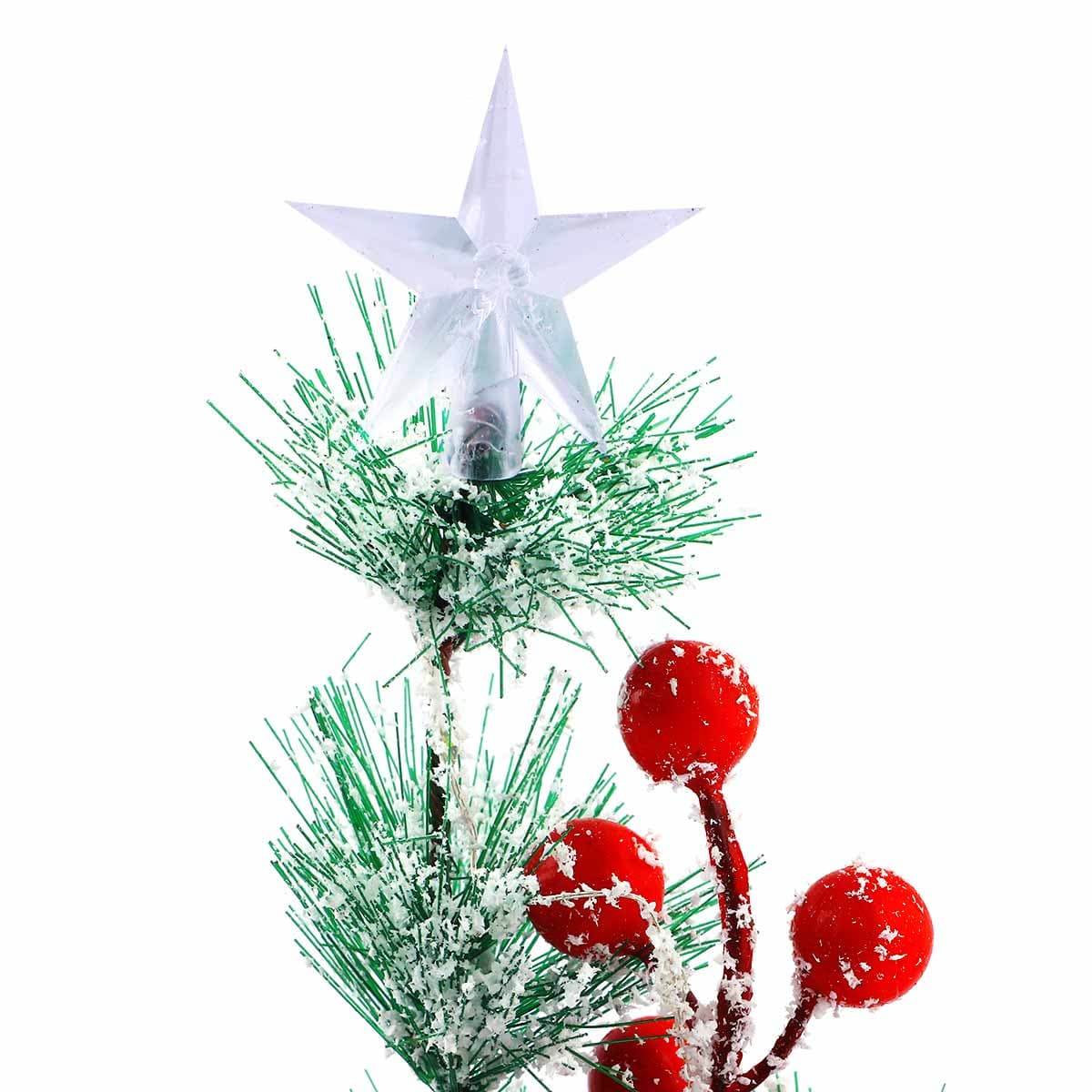 Mini Christmas Decoration Tree With Snow
