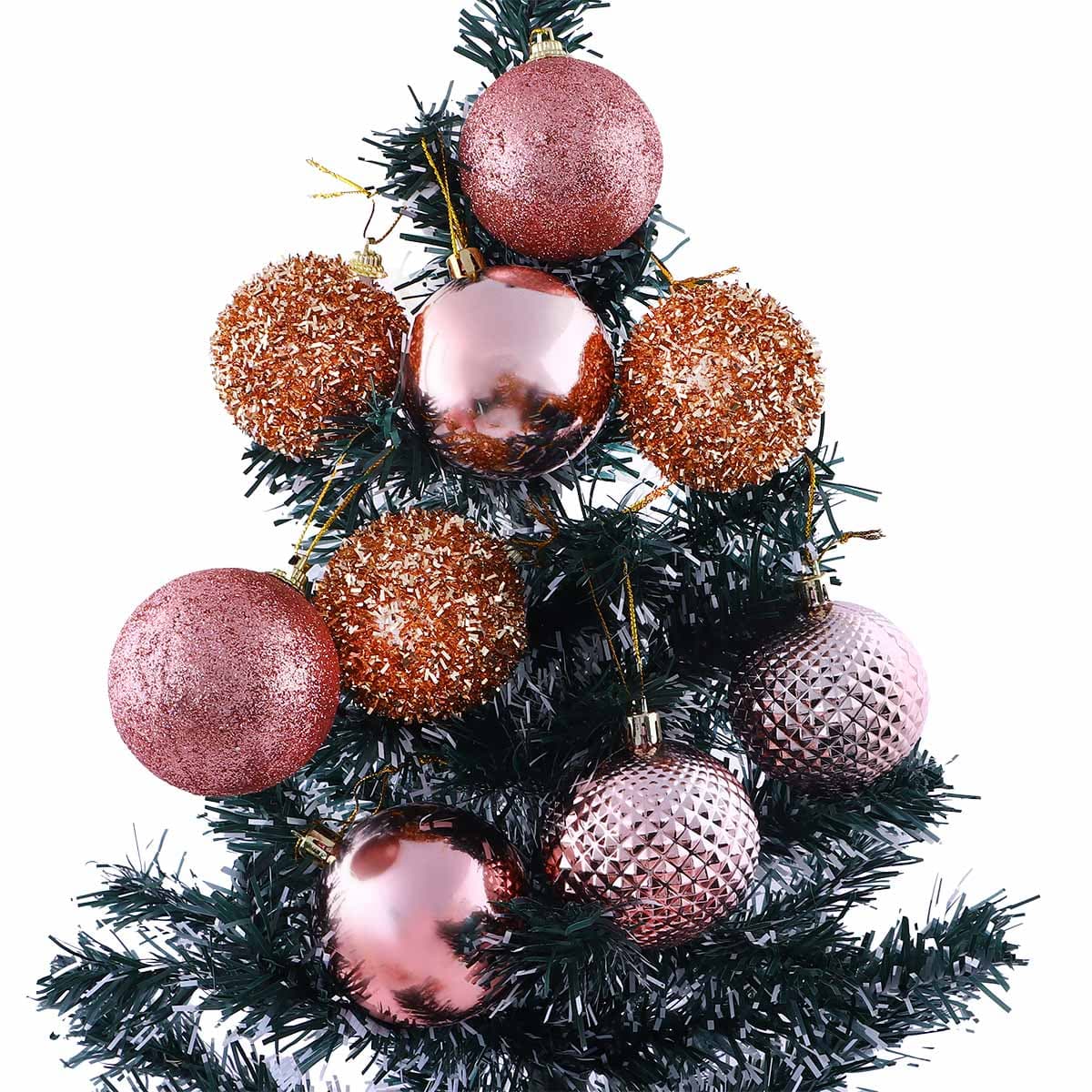 Christmas Decoration Bauble Purpel & Gold
