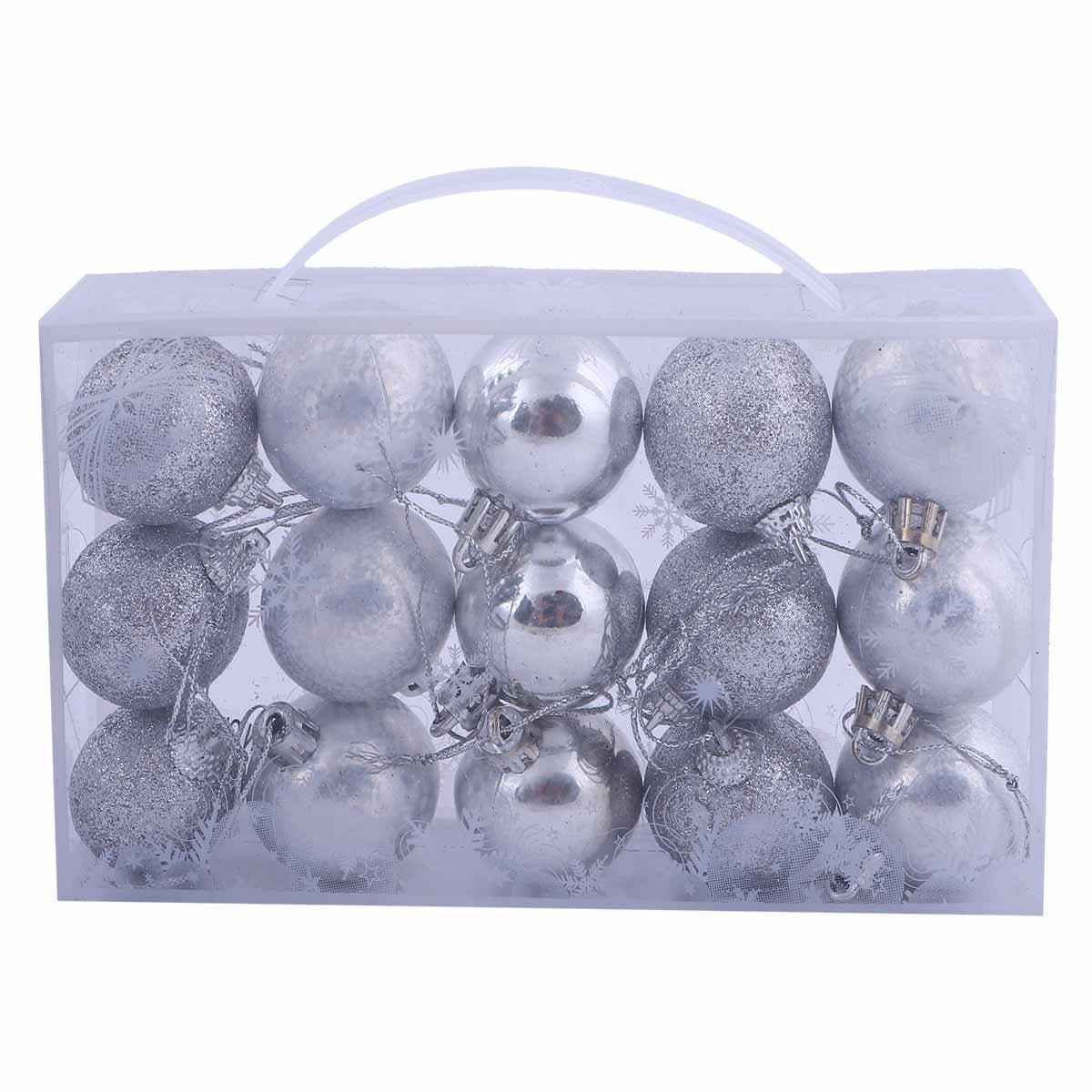 Christmas Decoration Bauble Chrome