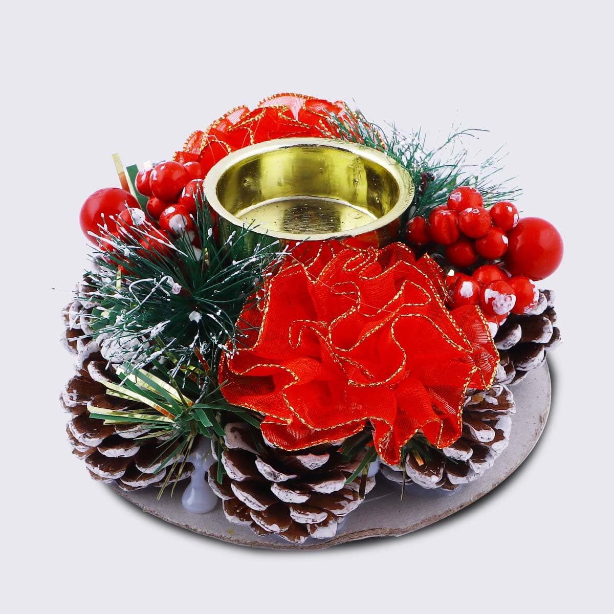 Christmas Decoration Flowers & Pinecone