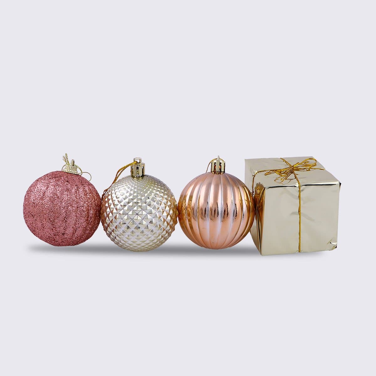 Christmas Decoration Bauble Red & Gold