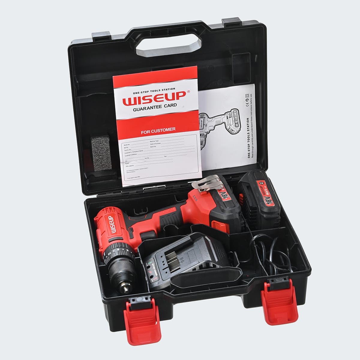 Wiseup Cordless Drill 18V 19253-171402