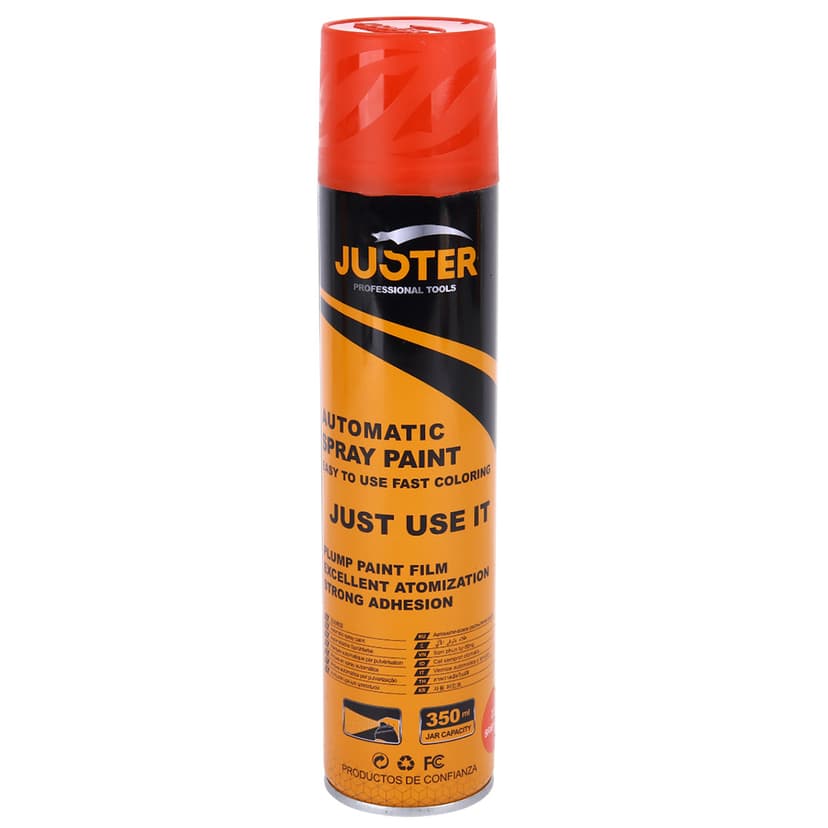 Juster Automatic Spray Paint 350ml Red