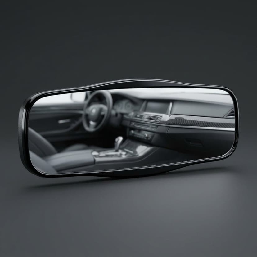 Car Mirror 30x7.2cm