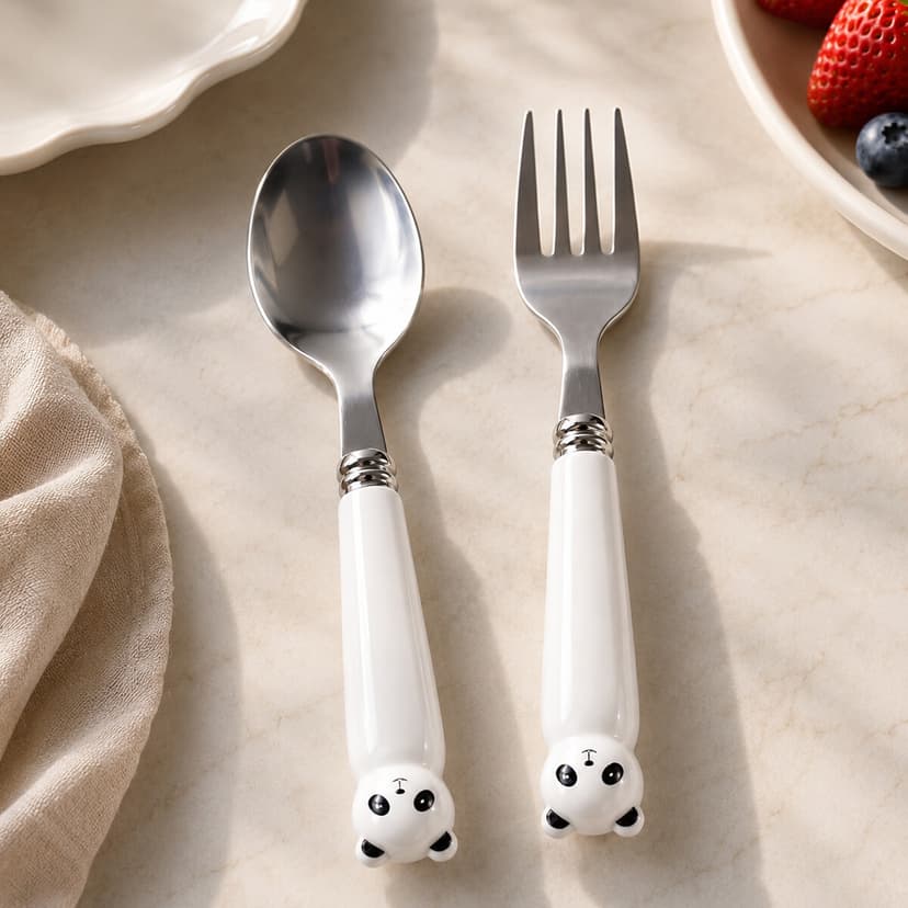 Kids Spoon & Fork Set 2 Piece