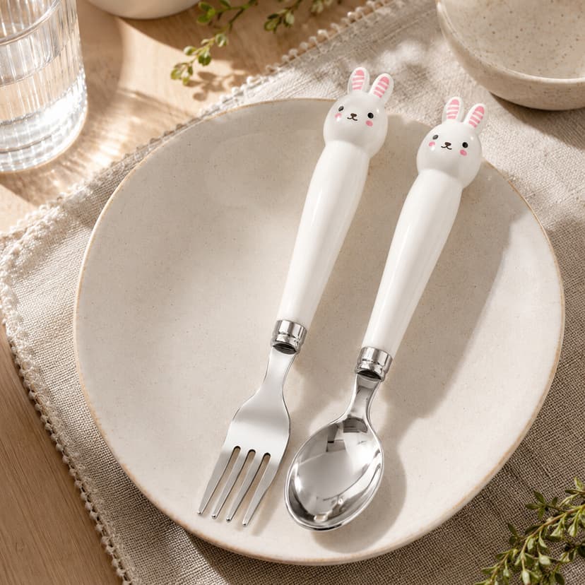 Kids Spoon & Fork Set 2 Piece