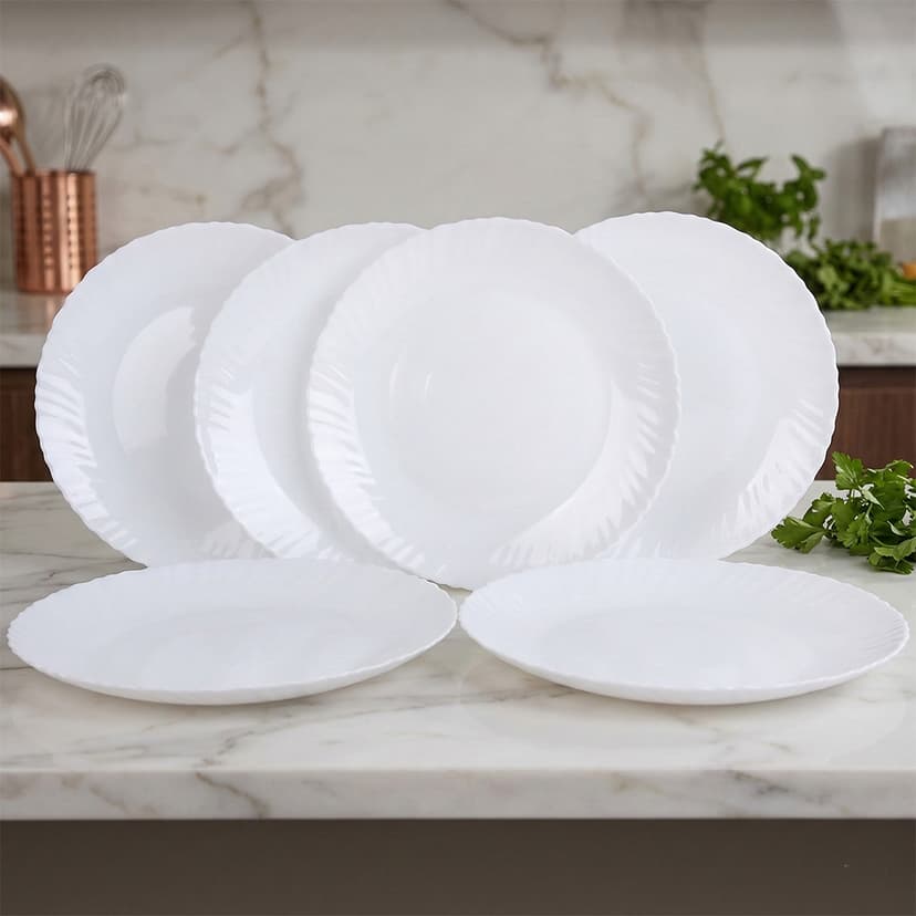 White Dinner Plate 10.5 Inch