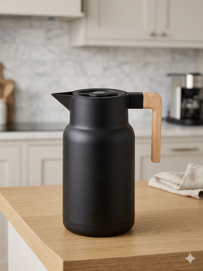Glass Flask Bottle 1000ml