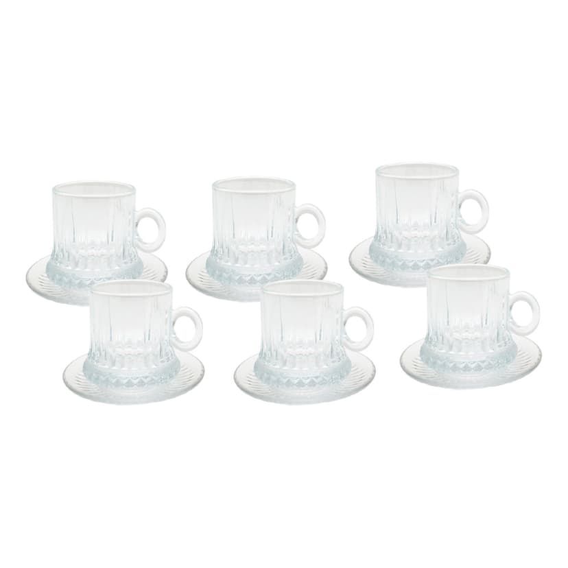 Tea Cup & Saucer Set 12 Piece