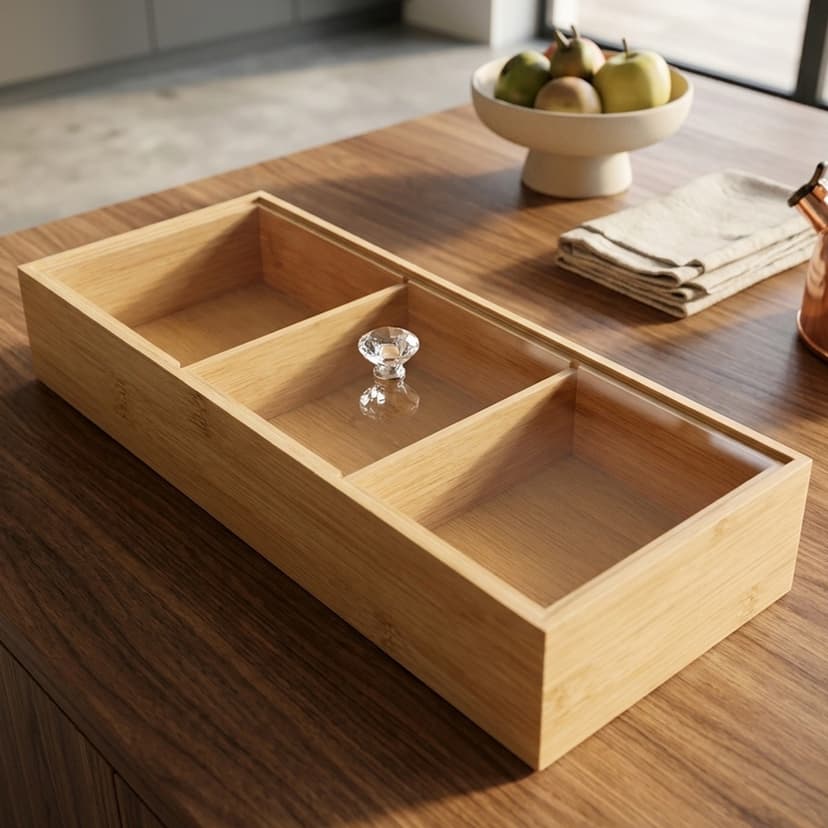 Wooden Candy Bowl