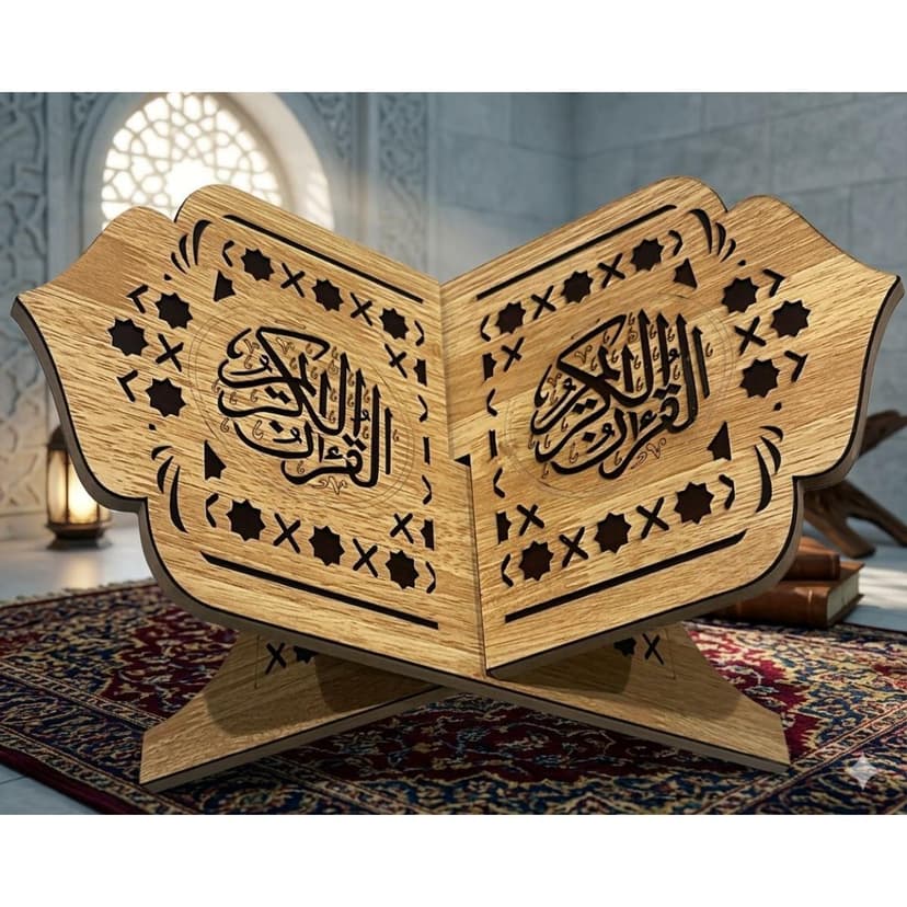 Wooden Quran Stand