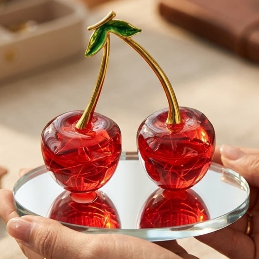 Crystal Chepry Ornament