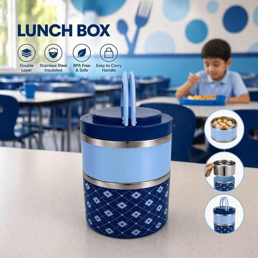 Lunch Box 2 Layer