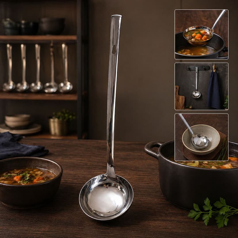 Stainless Steel Ladle 16 Inch