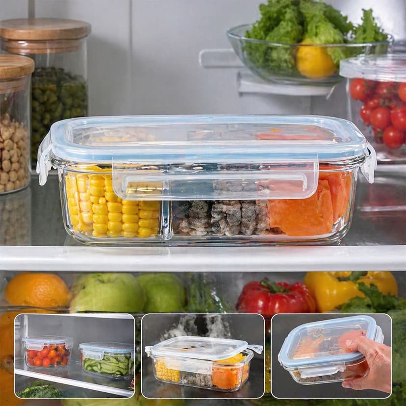Glass Food Container