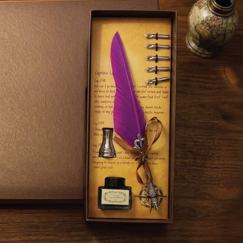 Feather Ink Pen