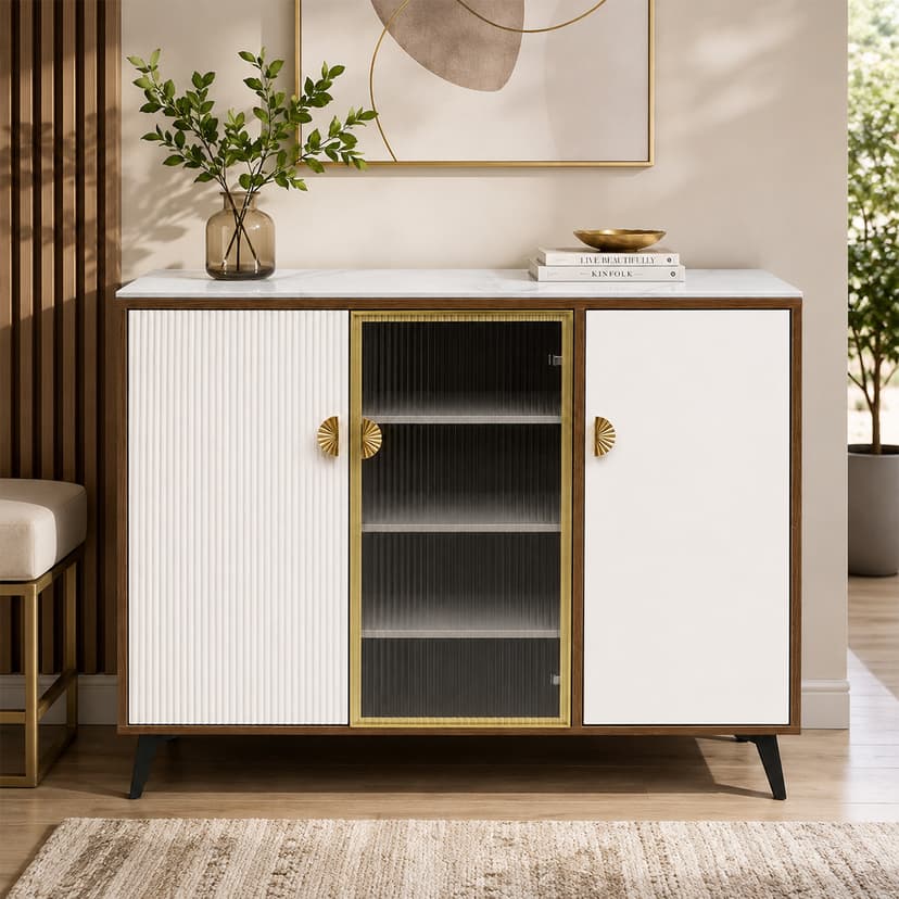 Modern Shoe Cabinet 4 Door