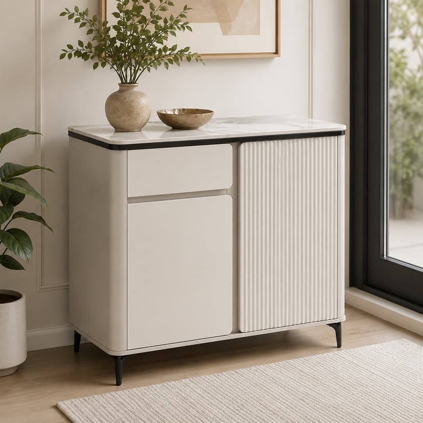 Modern Shoe Cabinet 2 Door
