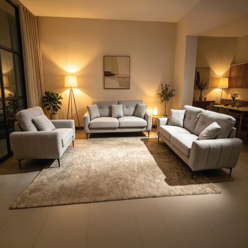 Lawson Fabric Sofa Set
