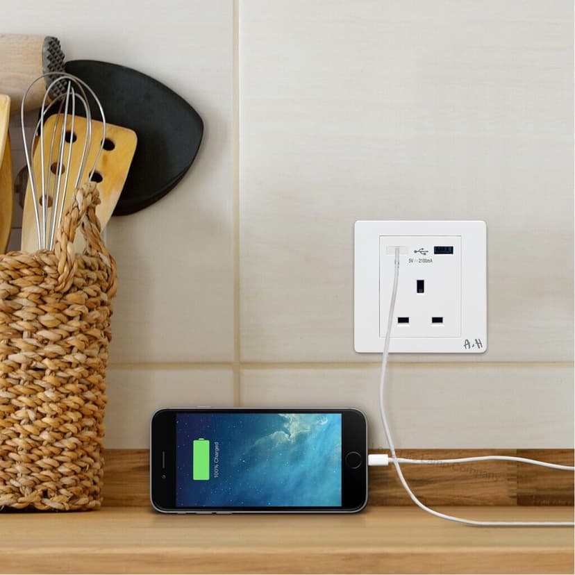 13A 3-Pin Socket Outlet