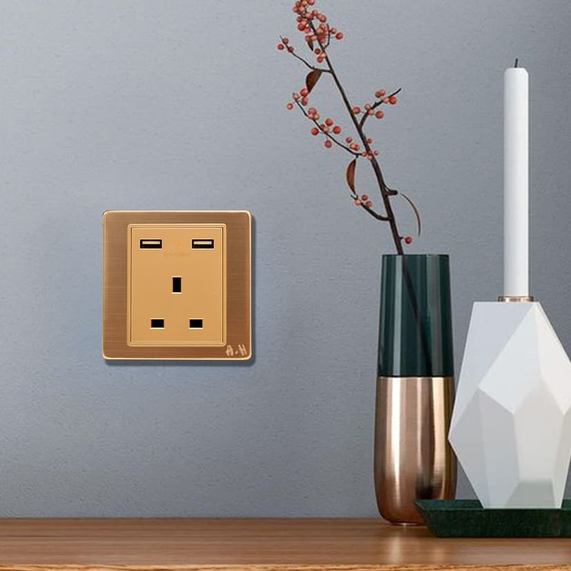 13A 3-Pin Socket Outlet