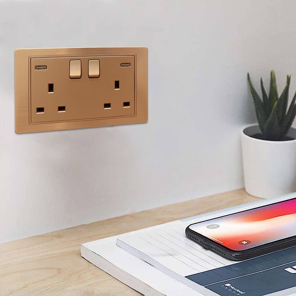 2X13A Switched Socket 10Y