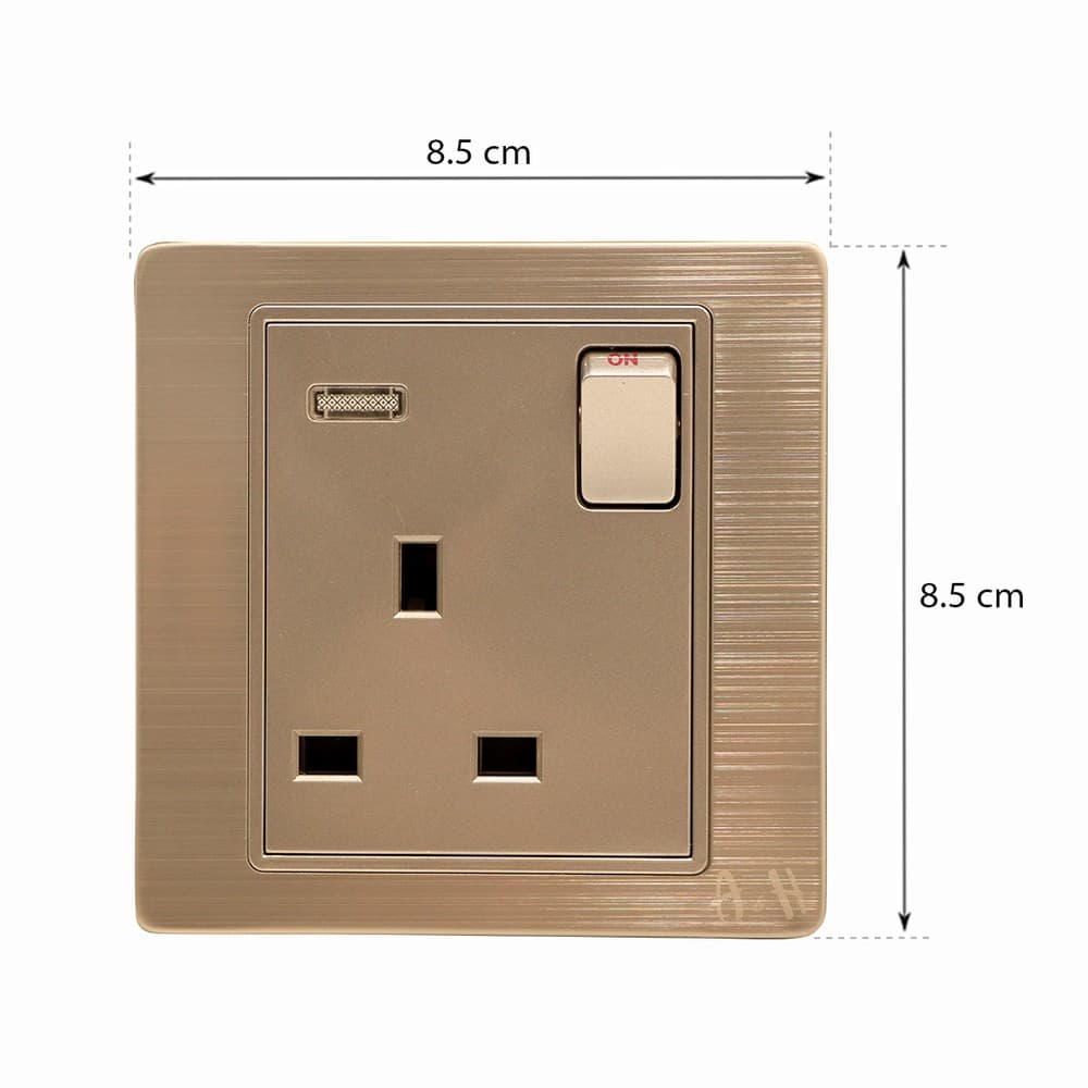 13A Sp Switched Socket 10Y