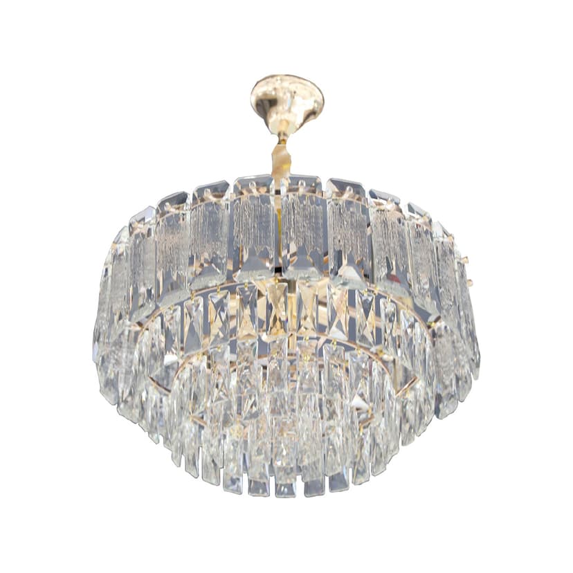Golden Crystal Hanging Light