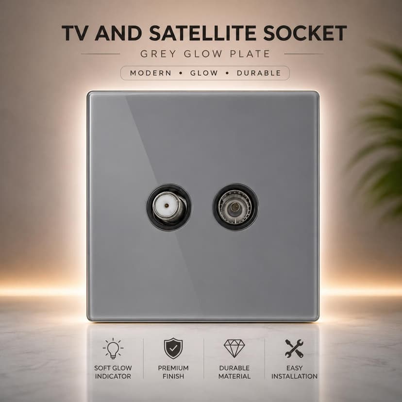 TV and Satellite Socket